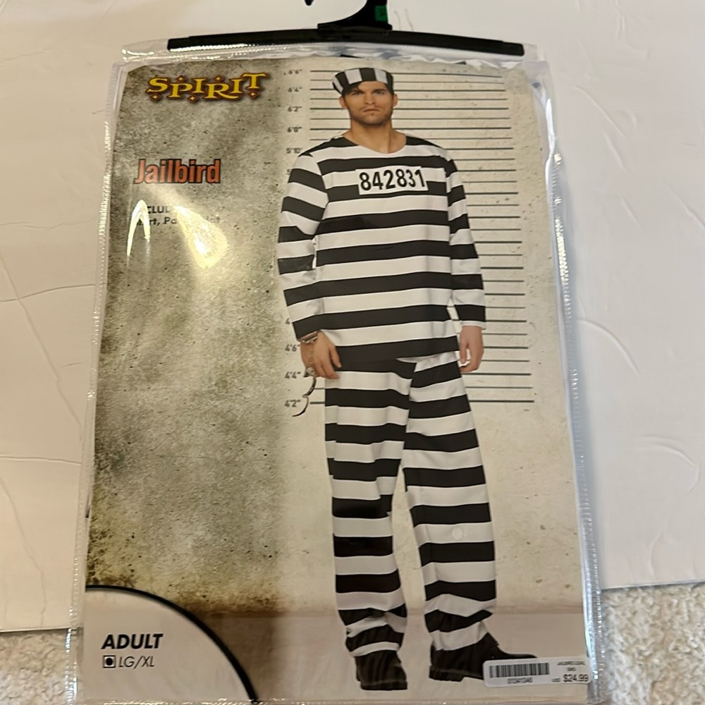 Jailbird costume
